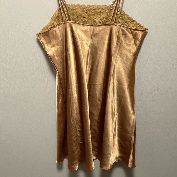 Gold Slip Dress XL - Picture 3 of 4